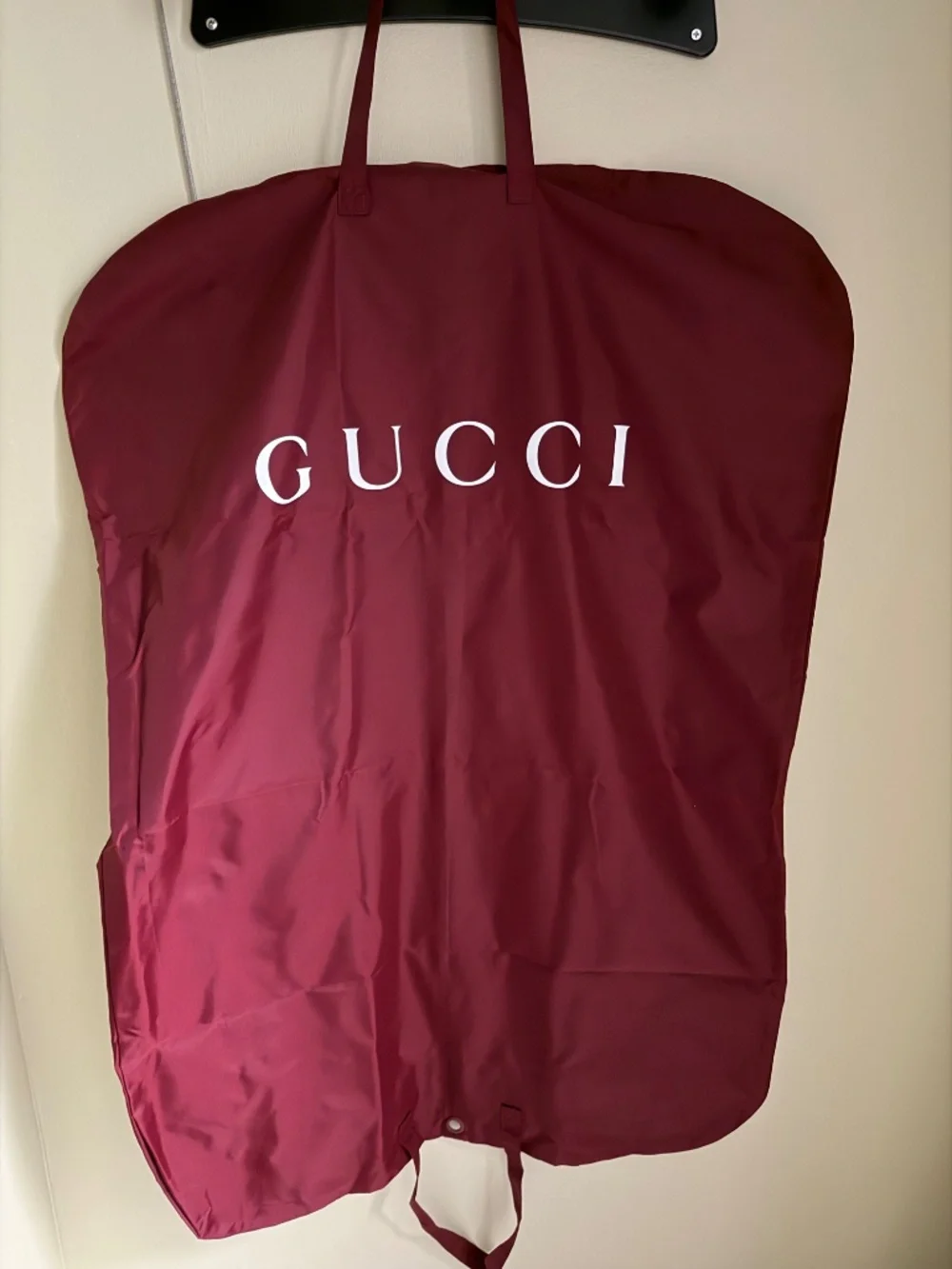Gucci burgundy nylon